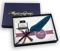 Featty Gift Cool Stationery Set Feather Dip Pen Qu&hellip;