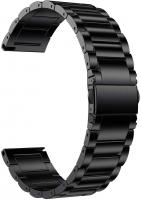 Fossil 22mm Band, Stainless Steel Metal Strap Compatible for Fossil Gen 6/5 Carlyle/Julianna/Garrett