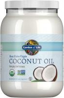 Garden of Life Pure Raw Extra Virgin Organic Simply Delicious Coconut Oil for Hair, Skin, Cooking, 1