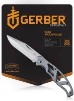 Gerber Paraframe Mini Knife, Fine Edge, Stainless Steel [22-48485] -1.6oz (45g)