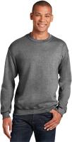 Gildan Adult Fleece Crewneck Sweatshirt, Style G18000 - Graphite Heather