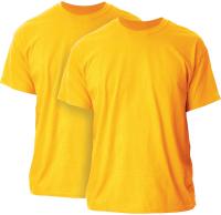 Gildan Men's Ultra Cotton T-Shirt, Style G2000, Pack of 2, Yellow, XL