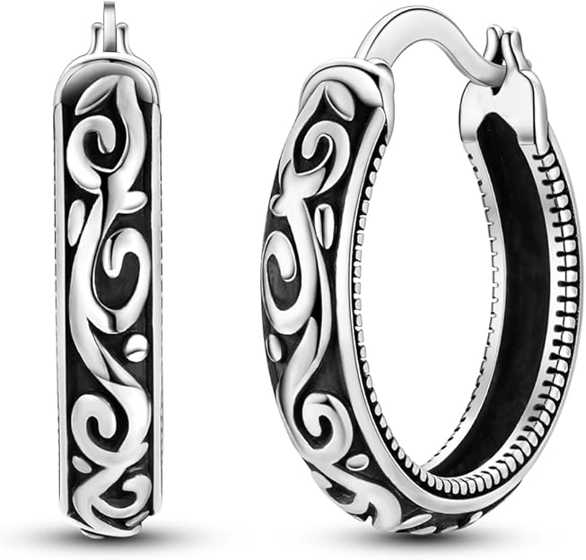Hapour Vintage Filigree 925 Sterling Sil