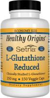 Healthy Origins L-Glutathione (Setria) 250 mg - 150 Capsules