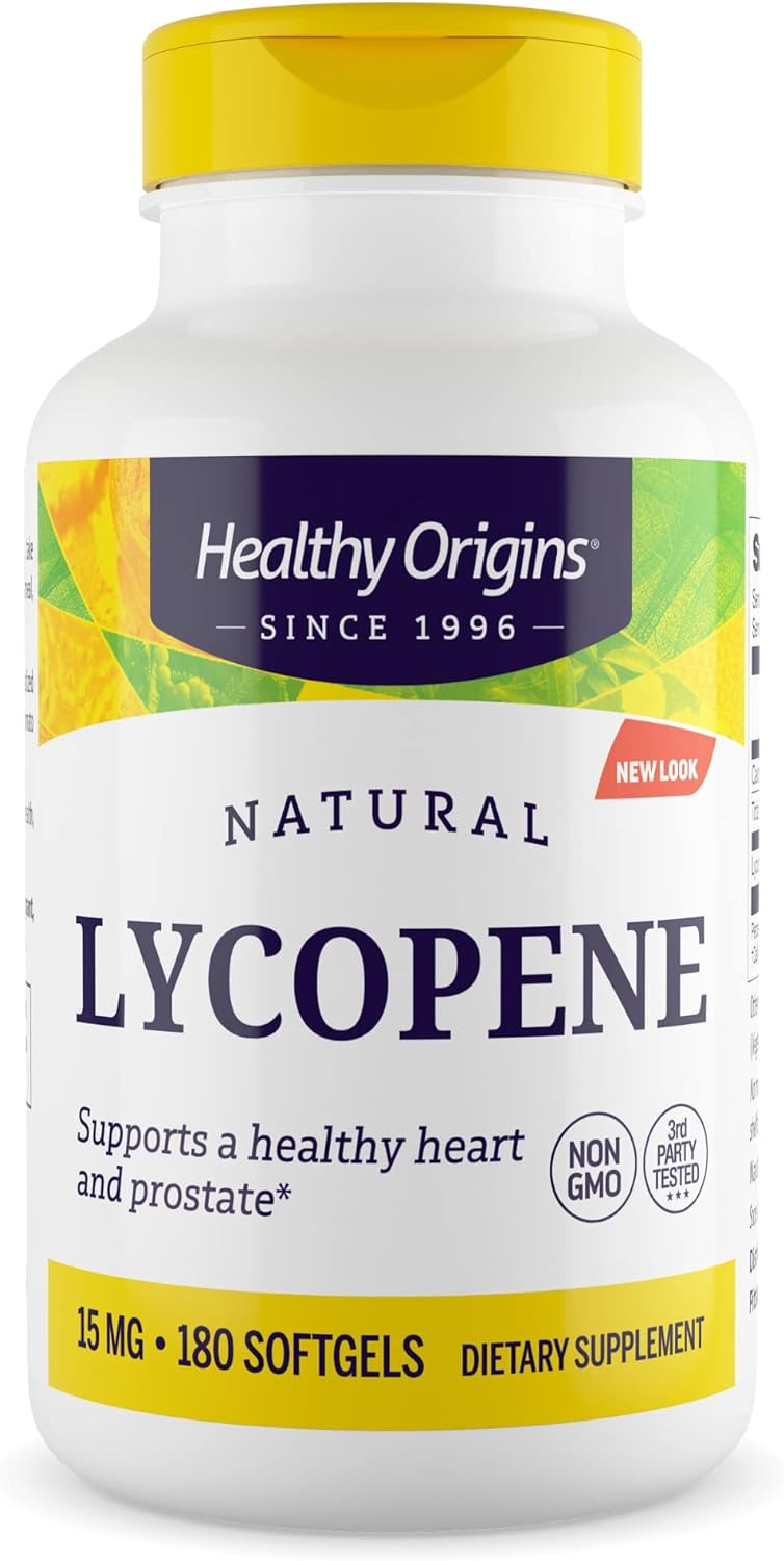 Healthy Origins LYC-O-Mato Lycopene (Non-GMO) 15 m…