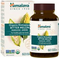 Himalaya Organic Bitter Melon / Karela for Balanced Blood Sugar Support, 660 mg, 60 Caplets