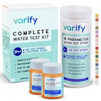 Home Water Quality Test, Premium Drinking Water Test Kit - 100 Strips + 2 Bacteria Tests