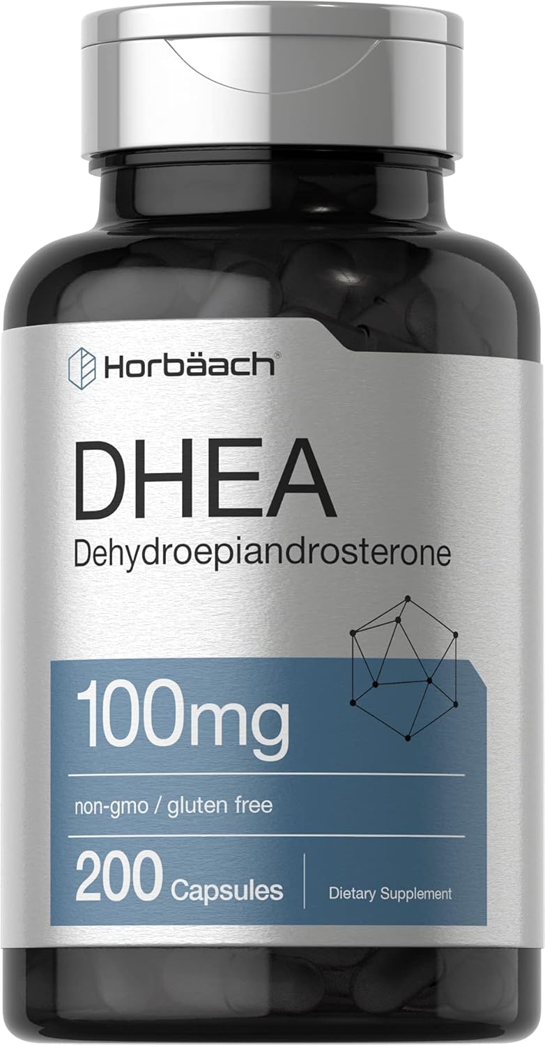Horbäach DHEA 100mg (200 Capsules) | Authentic Ho&hellip;