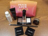 Ipsy Bag with 7 Beauty Products with Eye Brush & Bag - New without Box