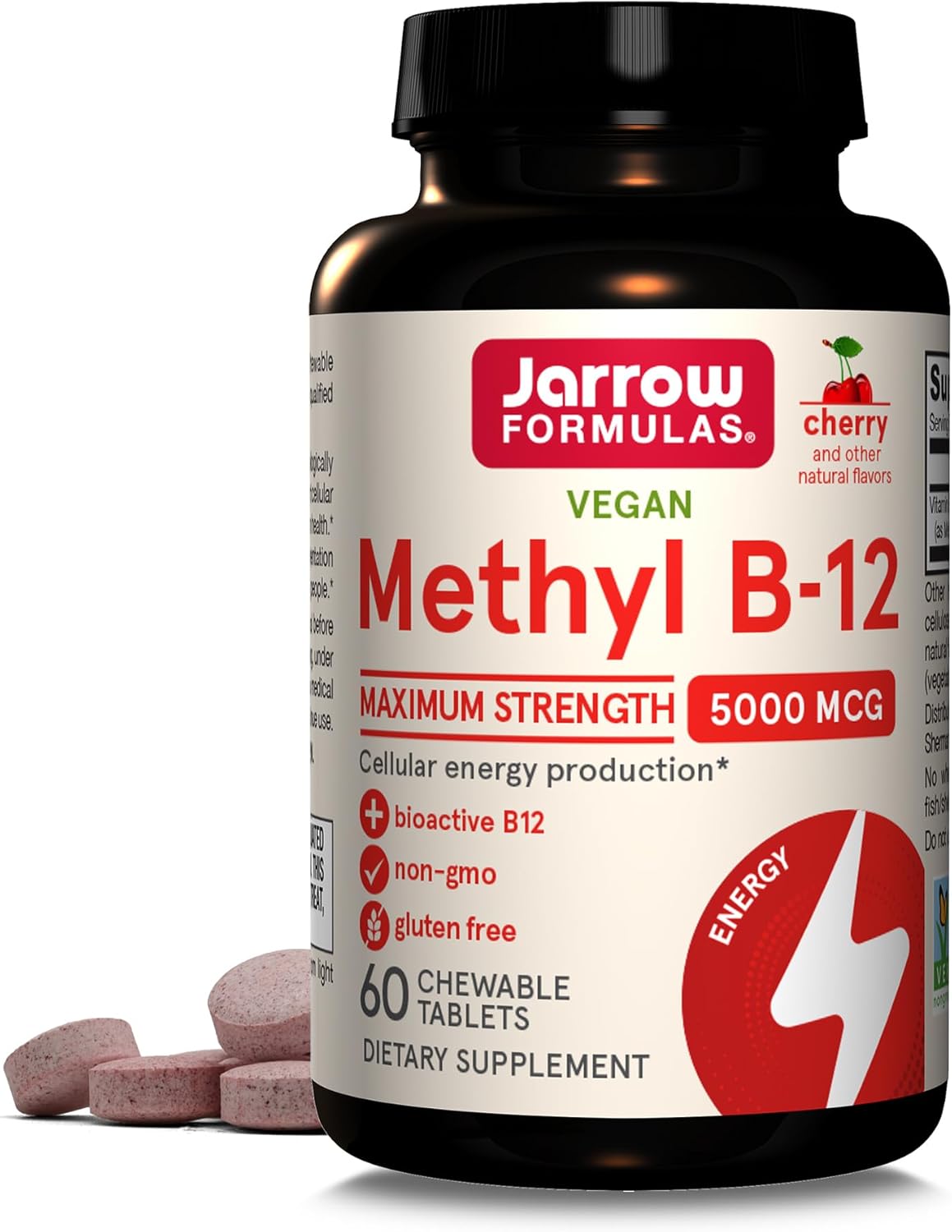 Jarrow Formulas Maximum Strength Methyl B-12 5000 