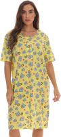 Just Love Short Sleeve Nightgown Sleepwear – (Ye