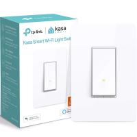 Kasa Smart Light Switch HS200, White - Single Pole, Wi-Fi Enabled, Alexa and Google Home Compatible,