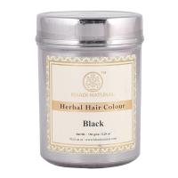 Khadi Natural Herbal Hair Color Black - 5.29 Oz (1&hellip;