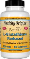 L-Glutathione Reduced 250 mg (Setria) Healthy Origins - 60 Caps