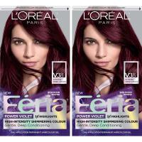 L Oreal Feria Power Violet Hair Color, V38 Intense…