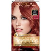 L'Oreal Paris Superior Preference Fade-Defying + Shine Permanent Hair Color - RR-07 Intense Red Copp