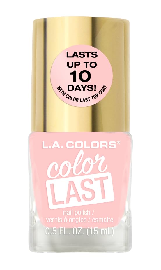 L.A. COLORS Color Last Nail Polish Memoir - Long-W&hellip;