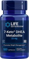 Life Extension 7 Keto DHEA 25 Mg Capsules, 100-Count