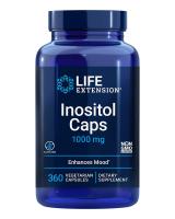 Life Extension Inositol Caps 1000 mg - Myo-inositol Supplement Pills -  360 Capsules