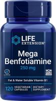Life Extension Mega Benfotiamine 250 mg, 120 Vegetarian Capsules