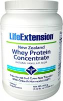 Life Extension New Zealand Whey Protein, Natural Vanilla - 17.64 Oz (500g)