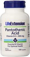 Life Extension Pantothenic Acid Vitamin B5 Capsule
