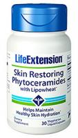 Life Extension Skin Restoring Ceramides w/ Lipowheat - 30 Liquid capsules
