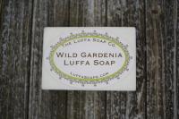 Luffa Soap Gardenia Exfoliating Soap  Made With Natural Loofah Sponge
