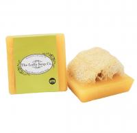 Luffa Soap Sweet Honey Exfoliating Soap Made With Natural Loofah Sponge made in USA