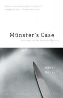 Münster's Case: An Inspector Van Veeteren Mystery