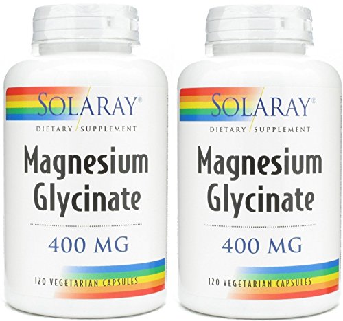 Solaray Magnesium Glycinate 400 Mg - 120 Veg Capul&hellip;