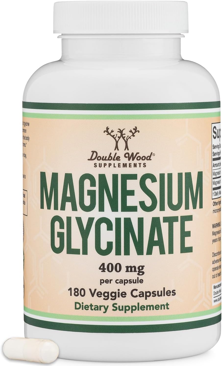 Double Wood Magnesium Glycinate 400mg Capsules –&hellip;