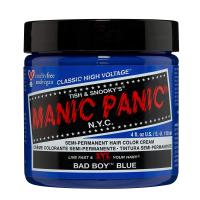 MANIC PANIC Bad Boy Blue Hair Dye Classic - 4 Fl.Oz (118ml)