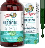 MaryRuth Organics Vegan Chlorophyll Liquid Drops for Immune Support, 50mg - 2.0 Fl.Oz (60ml)