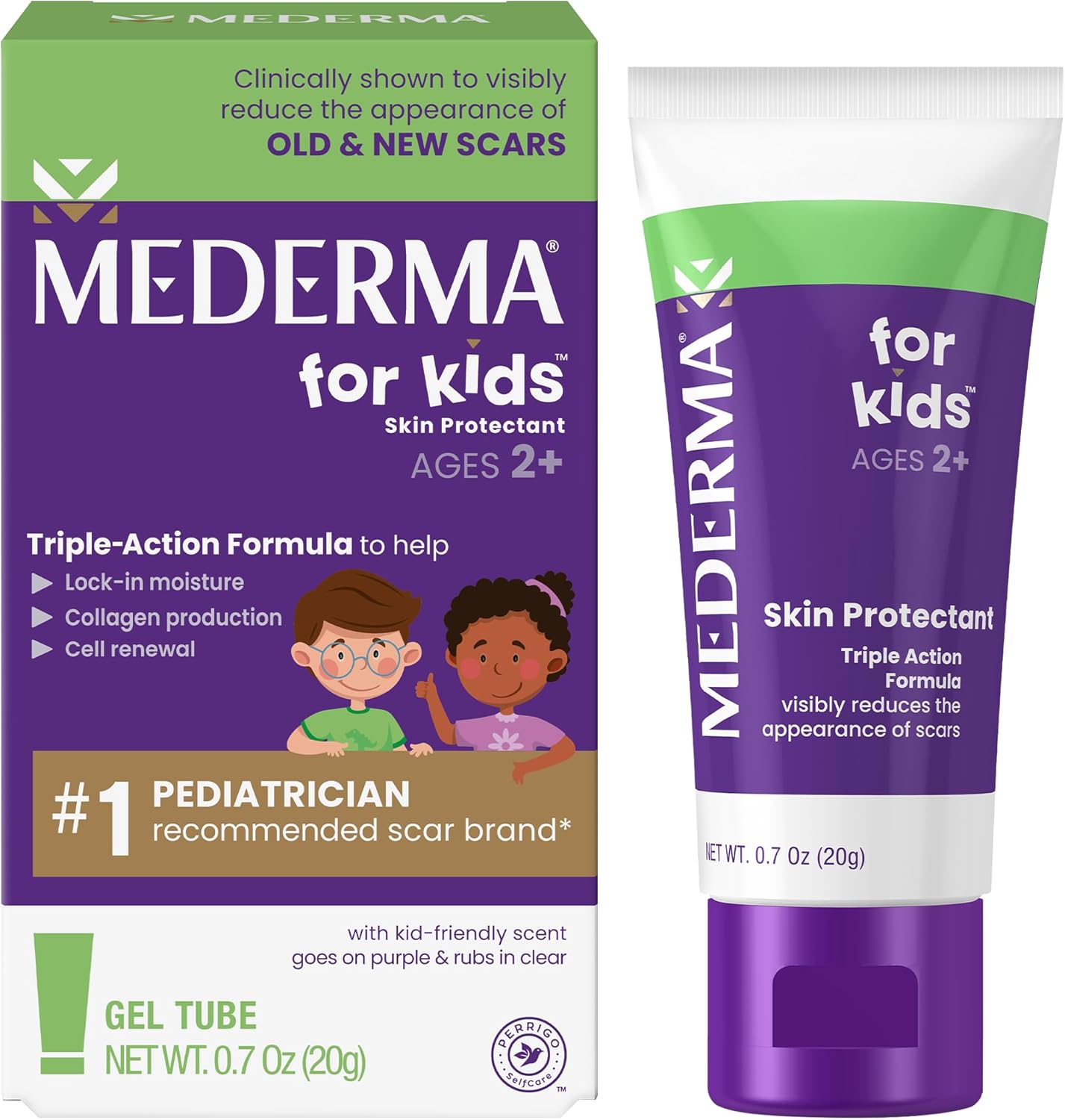 Mederma Scar Gel for Kids 0.70oz (Grape Scent, Pur&hellip;