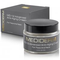 Mediderm MD-12 Advanced Anti Aging Cream for Face & Neck - 1.7 Oz (50 g)