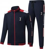 Men's Casual Tracksuits Long Sleeve Jogging Suits Sweatsuit Sets Track Jackets and Pants 2 Piece Out