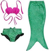 Mermaid for Swimming Girls Swimsuit Princess Bikin