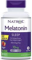 Natrol Melatonin Fast Dissolve Tablets for Fall Asleep Faster, Stay Asleep Longer & Immune Syste
