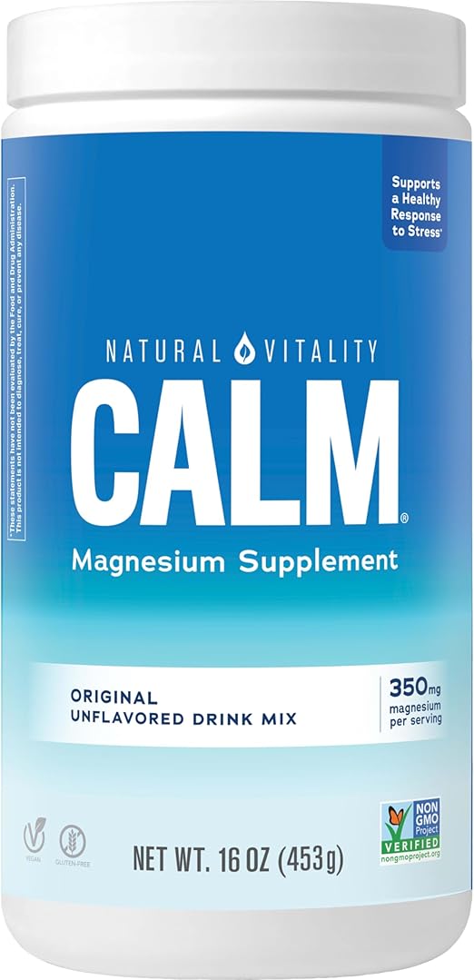 Natural Vitality Natural Calm Magnesium Anti Stres&hellip;