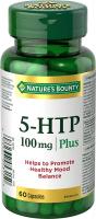 Nature's Bounty 5-HTP 100mg Plus, Help Promote Hea