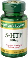 Nature's Bounty 5-HTP Pills and Dietary Supplement, Supports a Calm and Relaxed Mood, 100mg, 60 Caps