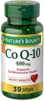Nature's Bounty CoQ10, Dietary Supplement, Supports Heart Health, 400mg - 39 Softgels