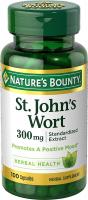Nature's Bounty St. John's Wort Pills and Herbal Health Supplemen