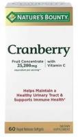 Nature's Bounty Triple Strength Cranberry 25,200mg