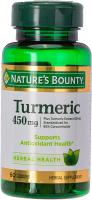 Nature's Bounty Turmeric Curcumin Caps Support Ant
