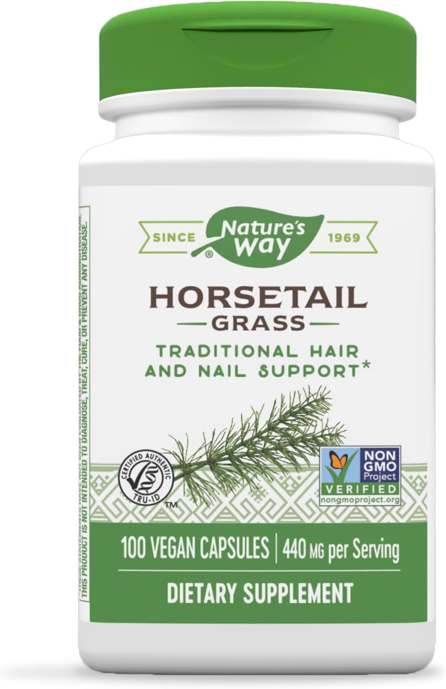 Nature s Way Horsetail Grass, 440 mg,  100 Capsule