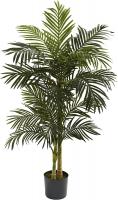 Nearly Natural 5ft. Golden Cane Palm Artificial Tree - Green