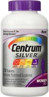 New! Centrum Silver Multivitamin Supplement for 50+ Age Women - 250 Tablets