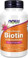 NOW Biotin 10 mg (10,000 mcg) - 120 Veg Capsules